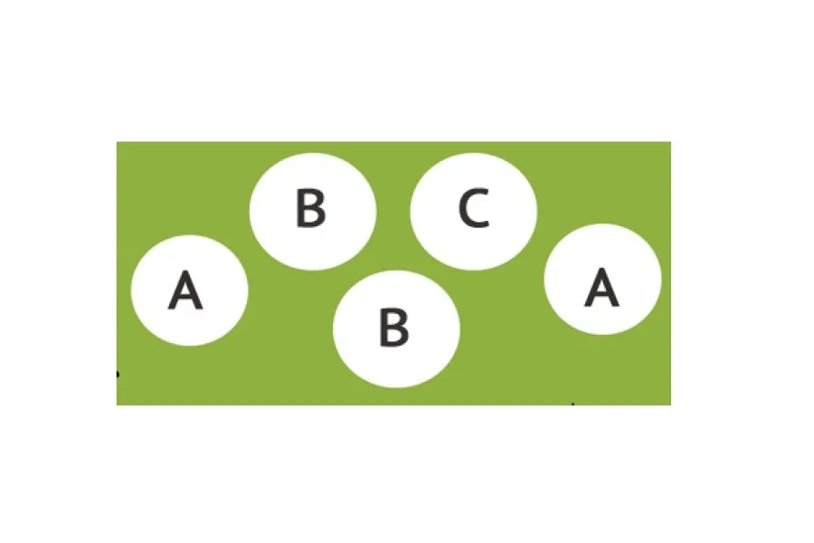 a close up of a chart